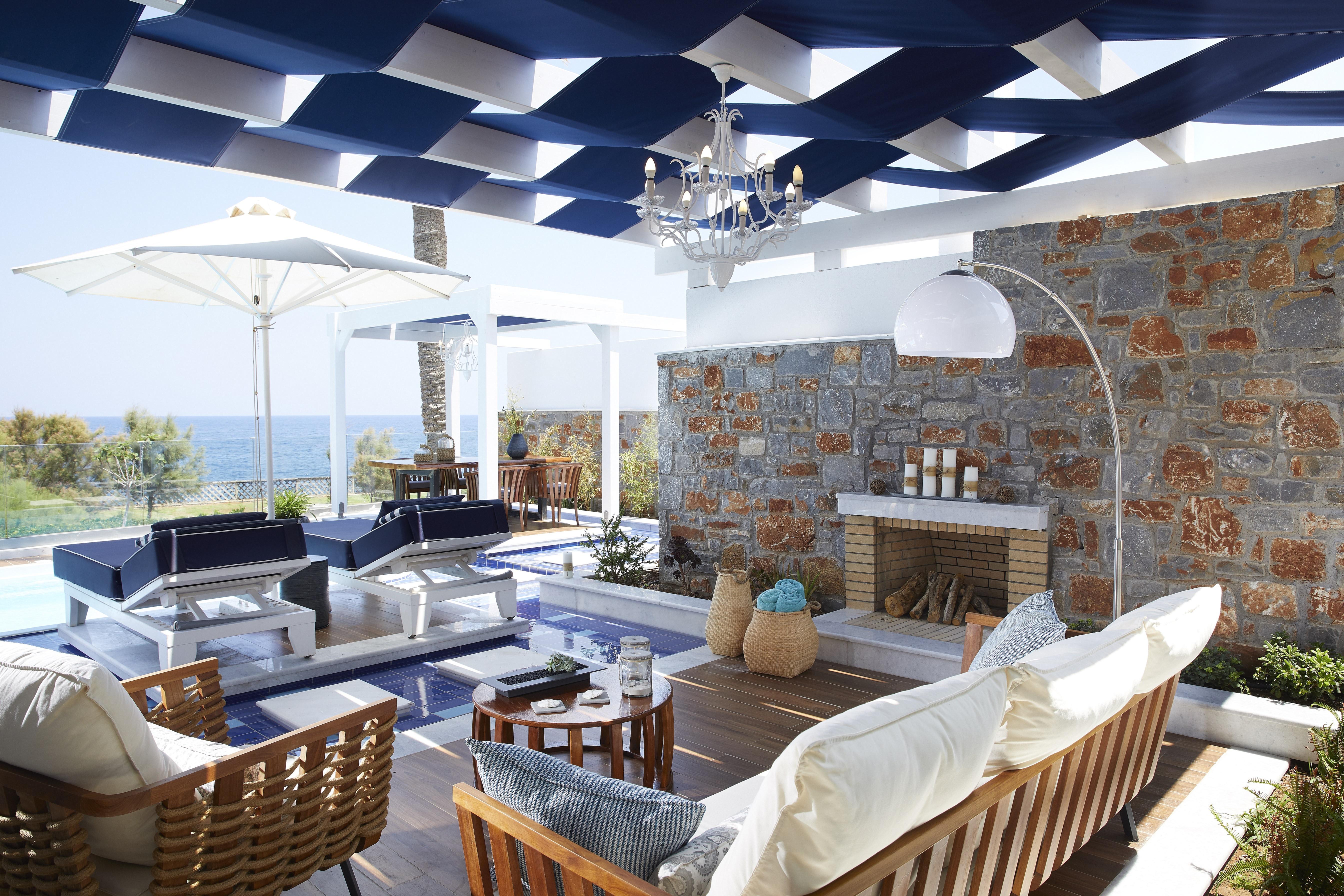 Minos Imperial Luxury Beach Resort & Spa Milatos Esterno foto Interior of a villa