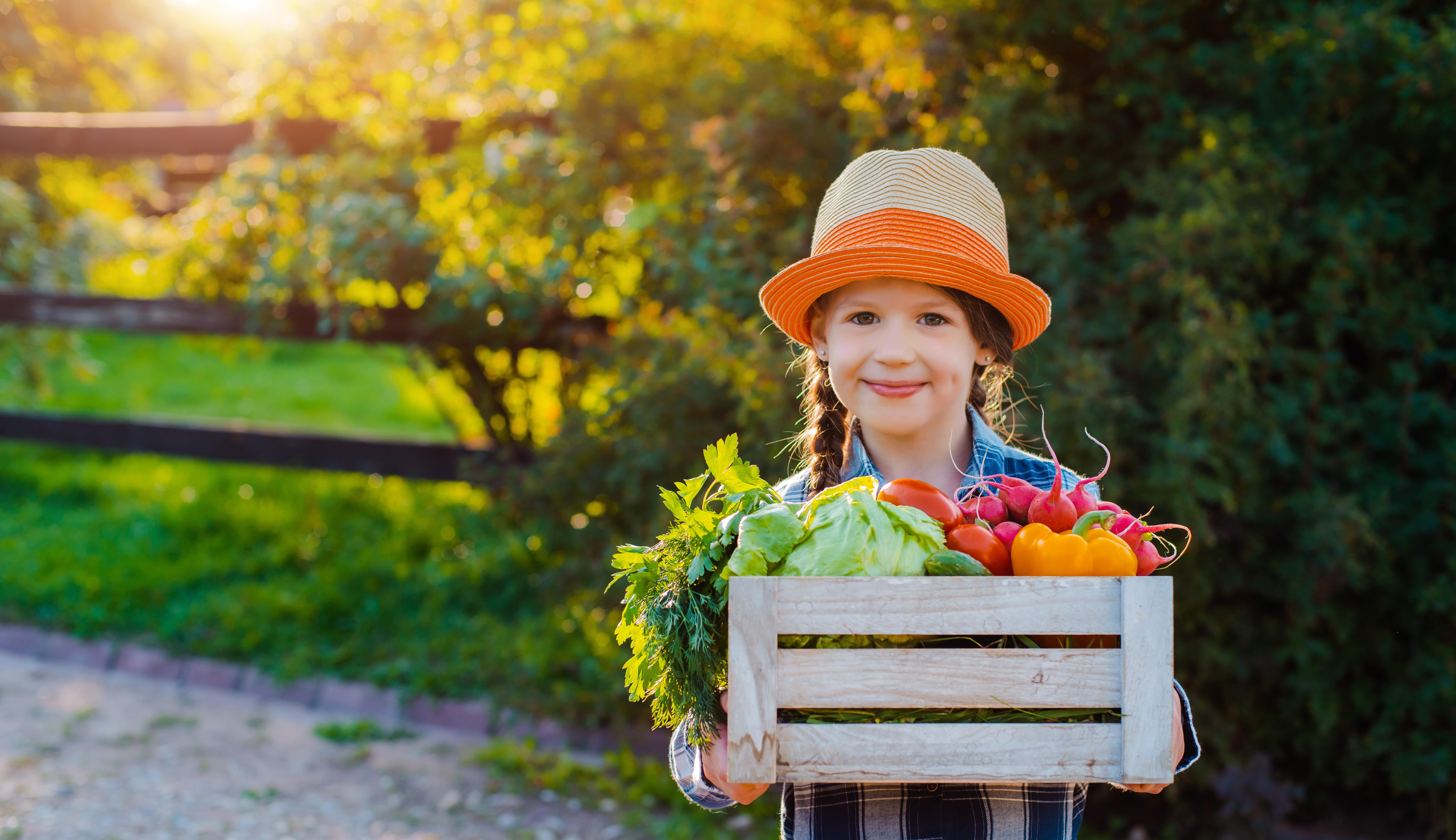 Minos Imperial Luxury Beach Resort & Spa Milatos Esterno foto A child with a crate of vegetables