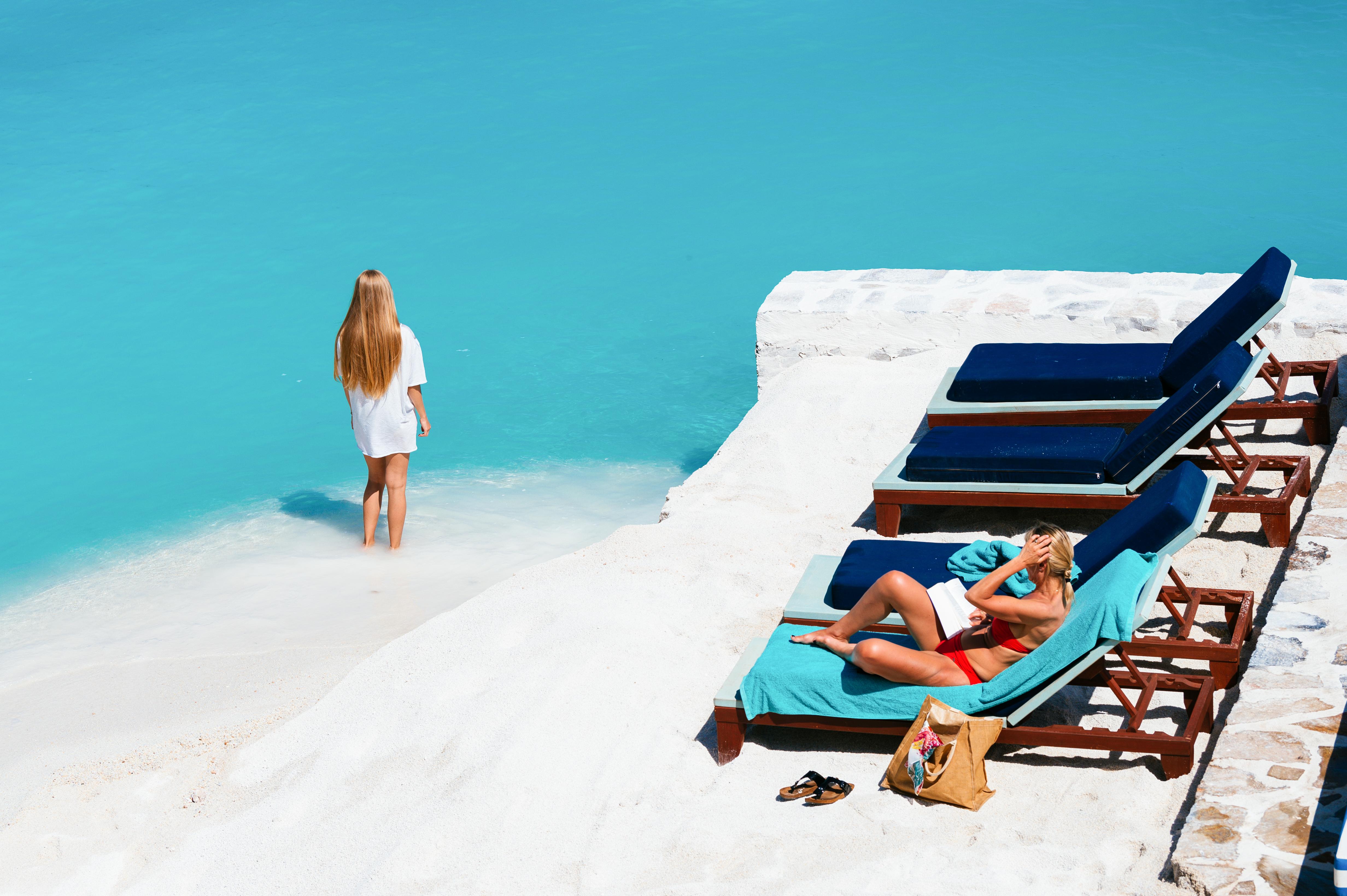 Minos Imperial Luxury Beach Resort & Spa Milatos Esterno foto Beach in Greece
