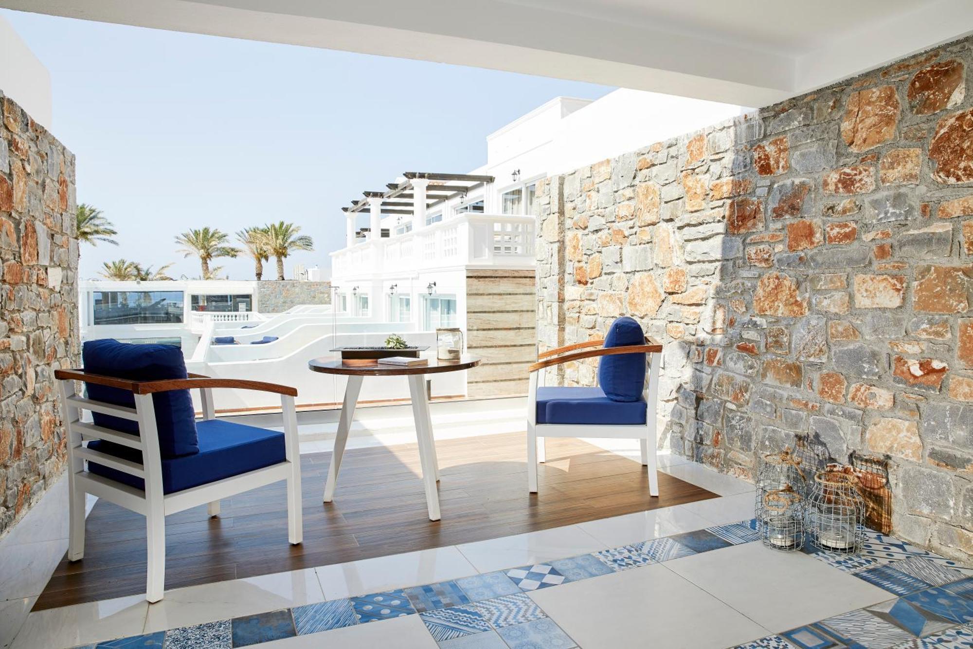 Minos Imperial Luxury Beach Resort & Spa Milatos Esterno foto The hotel's interior
